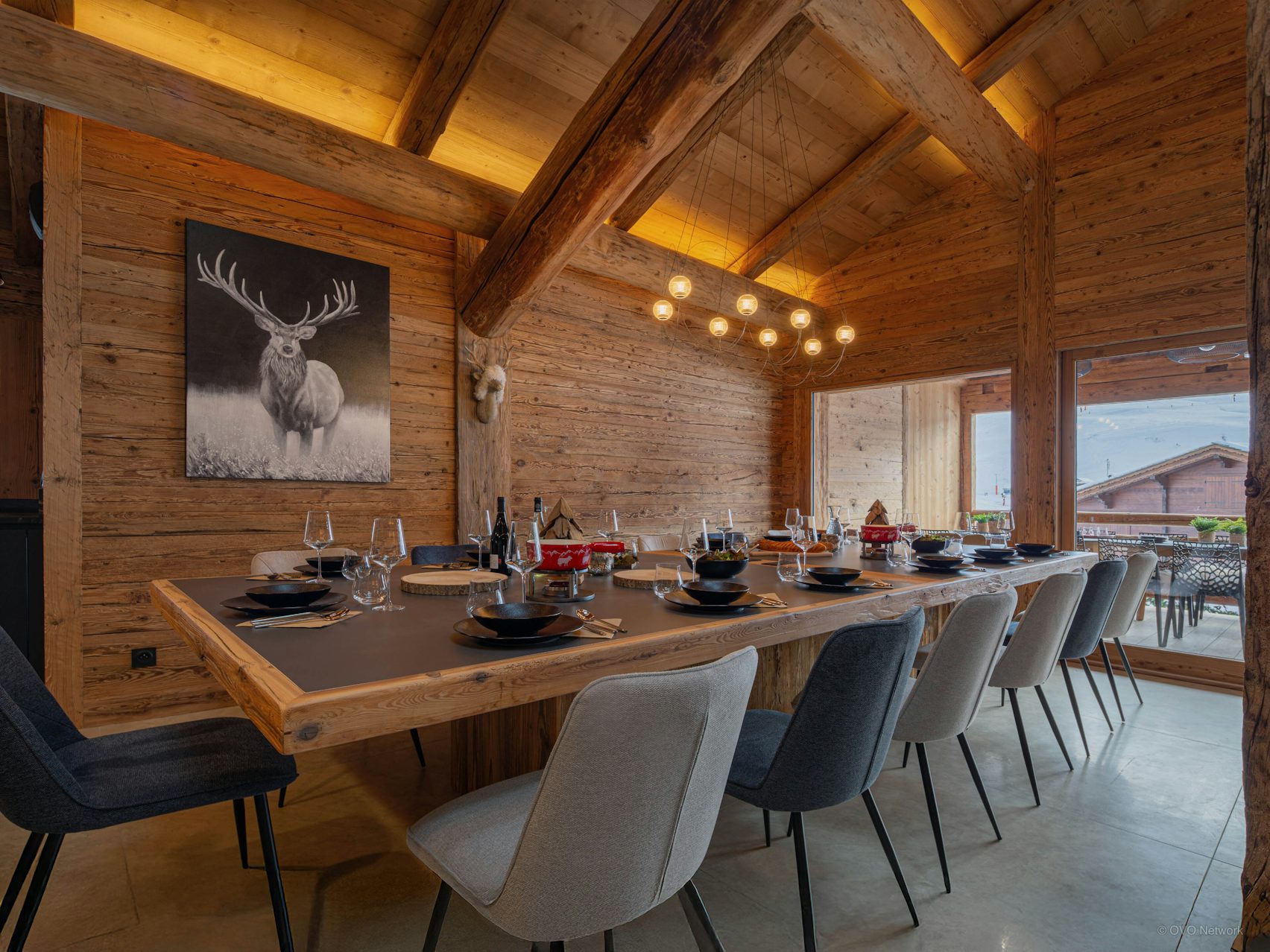 Grande salle à manger